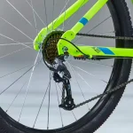 Rockrider Bicicleta Montaña ST 100 27,5 Aluminio Amarillo - Imagen 3